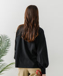 【FORT POINT/フォートポイント】ハイネック ボリューム袖 ロンＴ