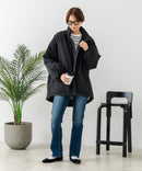 【C-FORT POINT/フォートポイント】リバーシブルスタンドブルゾン