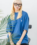 【U.S. POLO ASSN./ユーエスポロアッスン】ワンポイントニットTシャツ ❘ジーンズメイト公式オンラインショップ