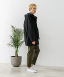 【BLUE STANDARD/ブルースタンダード】マルチファンクション フードハーフコート 撥水 防風 軽量 ビジカジ ビズ