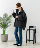 【C-FORT POINT/フォートポイント】リバーシブルスタンドブルゾン