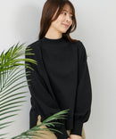 【FORT POINT/フォートポイント】ハイネック ボリューム袖 ロンＴ