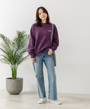 【CONVERSE/コンバース】バッグプリント ブランドロゴ スウェットトレーナー