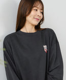 【C-FORT POINT/フォートポイント】ネコマフラー刺繍 スウェットトレーナー