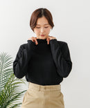 【C-FORT POINT/フォートポイント】カットシャーリング ボトルネックロンＴ