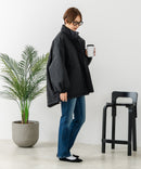 【C-FORT POINT/フォートポイント】リバーシブルスタンドブルゾン