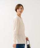 【HANES/ヘインズ】【長めの着丈は気になる腰周りをすっきりカバー】HANES Thermal for HER サーマルヘンリーロンＴ 長袖 無地 シンプル ドロップショルダー リングドット使い ヘムライン ❘ジーンズメイト公式オンラインショップ