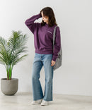 【CONVERSE/コンバース】バッグプリント ブランドロゴ スウェットトレーナー