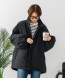 【C-FORT POINT/フォートポイント】リバーシブルスタンドブルゾン