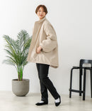 【C-FORT POINT/フォートポイント】リバーシブルスタンドブルゾン