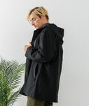 【BLUE STANDARD/ブルースタンダード】マルチファンクション フードハーフコート 撥水 防風 軽量 ビジカジ ビズ