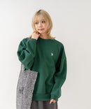 【U.S. POLO ASSN./ユーエスポロアッスン】【程よくゆとりを持たせたベーシックなシルエット】ワンポイントロゴ ダンボールスウェット ダンボールニット 軽量 ハリ感 美シルエット ❘ジーンズメイト公式オンラインショップ