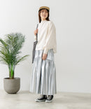 【FORT POINT/フォートポイント】ハイネック ボリューム袖 ロンＴ