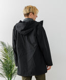 【BLUE STANDARD/ブルースタンダード】マルチファンクション フードハーフコート 撥水 防風 軽量 ビジカジ ビズ