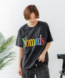 【C-FORT POINT/フォートポイント】カラフルロゴプリント ワイドシルエットTシャツ 韓国ファッション 部屋着 ワンマイル 春夏 ゆったり 綿100% ❘ジーンズメイト公式オンラインショップ