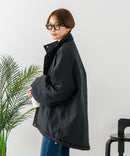 【C-FORT POINT/フォートポイント】リバーシブルスタンドブルゾン