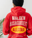 【CONVERSE/コンバース】発泡ロゴ グラフィック スウェットパーカー