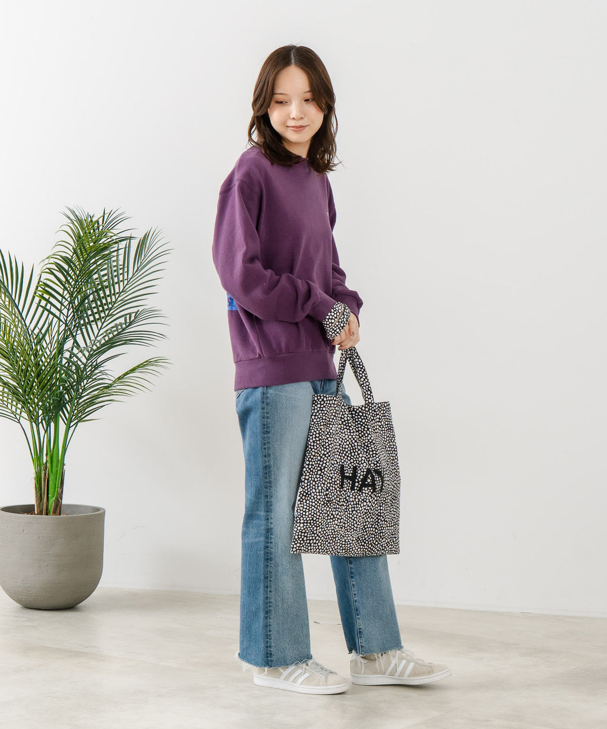  - バッグ、スウェット（専用） CONVERSE/コンバース】バッグプリント ブランドロゴ スウェットトレーナー