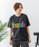 【C-FORT POINT/フォートポイント】カラフルロゴプリント ワイドシルエットTシャツ 韓国ファッション 部屋着 ワンマイル 春夏 ゆったり 綿100% ❘ジーンズメイト公式オンラインショップ