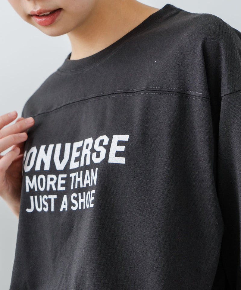 ８分袖裾 ラウンド Tシャツ CONVERSE コンバース