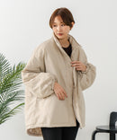 【C-FORT POINT/フォートポイント】リバーシブルスタンドブルゾン