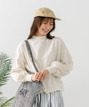 【FORT POINT/フォートポイント】ハイネック ボリューム袖 ロンＴ