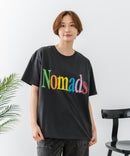 【C-FORT POINT/フォートポイント】カラフルロゴプリント ワイドシルエットTシャツ 韓国ファッション 部屋着 ワンマイル 春夏 ゆったり 綿100% ❘ジーンズメイト公式オンラインショップ
