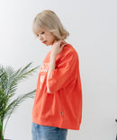 【DISCUS/ディスカス】カレッジロゴプリント ヘビーウェイトTシャツ ルーズシルエット