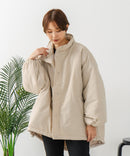 【C-FORT POINT/フォートポイント】リバーシブルスタンドブルゾン