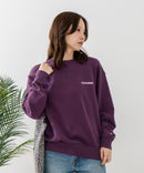 【CONVERSE/コンバース】バッグプリント ブランドロゴ スウェットトレーナー