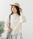 【FORT POINT/フォートポイント】ハイネック ボリューム袖 ロンＴ