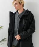 【BLUE STANDARD/ブルースタンダード】マルチファンクション フードハーフコート 撥水 防風 軽量 ビジカジ ビズ