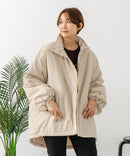 【C-FORT POINT/フォートポイント】リバーシブルスタンドブルゾン