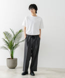 USAコットン ワッペンロゴ刺繍 無地 クルーネック半袖Tシャツ レディース メンズ【DISCUS/ディスカス】