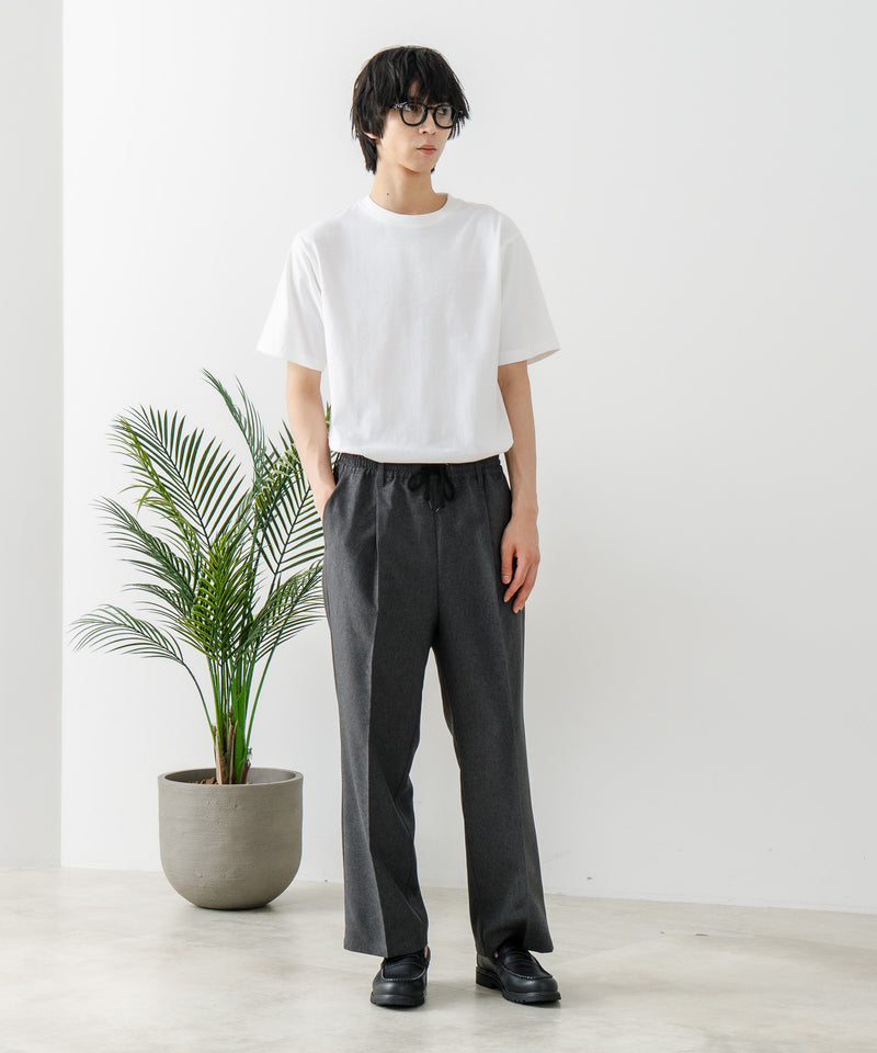 USAコットン ワッペンロゴ刺繍 無地 クルーネック半袖Tシャツ レディース メンズ【DISCUS/ディスカス】