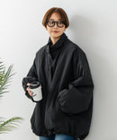 【C-FORT POINT/フォートポイント】リバーシブルスタンドブルゾン