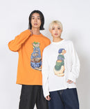 コリスコ 前後アニマル プリント ロンT CORISCO コリスコ