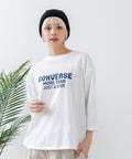 ８分袖裾 ラウンド Tシャツ CONVERSE コンバース