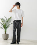 USAコットン ワッペンロゴ刺繍 無地 クルーネック半袖Tシャツ レディース メンズ【DISCUS/ディスカス】