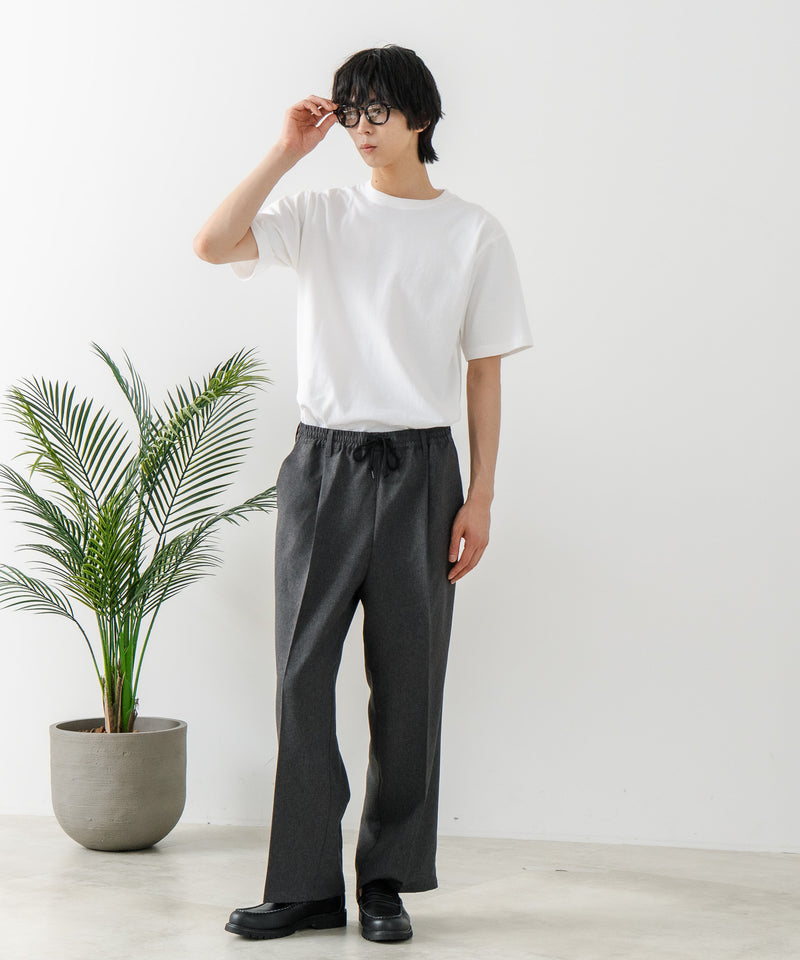 USAコットン ワッペンロゴ刺繍 無地 クルーネック半袖Tシャツ レディース メンズ【DISCUS/ディスカス】
