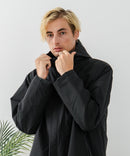 【BLUE STANDARD/ブルースタンダード】マルチファンクション フードハーフコート 撥水 防風 軽量 ビジカジ ビズ