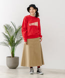 【CONVERSE/コンバース】クラックロゴ グラフィック スウェットトレーナー