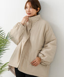 【C-FORT POINT/フォートポイント】リバーシブルスタンドブルゾン