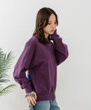 【CONVERSE/コンバース】バッグプリント ブランドロゴ スウェットトレーナー