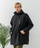 【BLUE STANDARD/ブルースタンダード】マルチファンクション フードハーフコート 撥水 防風 軽量 ビジカジ ビズ