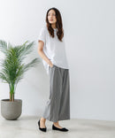 【FORT POINT/フォートポイント】ヒヤシパンツワイド 接触冷感 UVカット zo