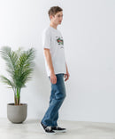 ZEROSTAIN プリントTシャツ 汗染みの目立ちにくいTシャツ 防汚 ＵＶカット ワーゲンバスライク フィッシング 釣り トラウト