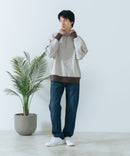 【ROUGH TRADE/ラフトレード】ダブルフェイスハーフZIPニット zo