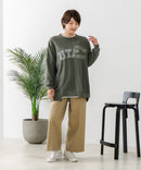 【C-FORT POINT/フォートポイント】裏毛リメイク風チュニック