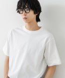 USAコットン ワッペンロゴ刺繍 無地 クルーネック半袖Tシャツ レディース メンズ【DISCUS/ディスカス】